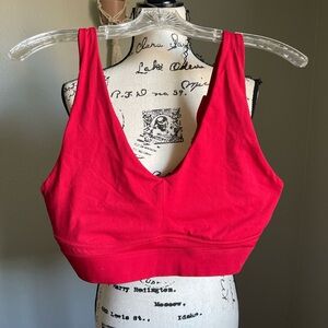 Fabletics Bold Red Sports Bra